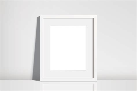 Download White Frame Mockup - PSD AI PNG JPEG